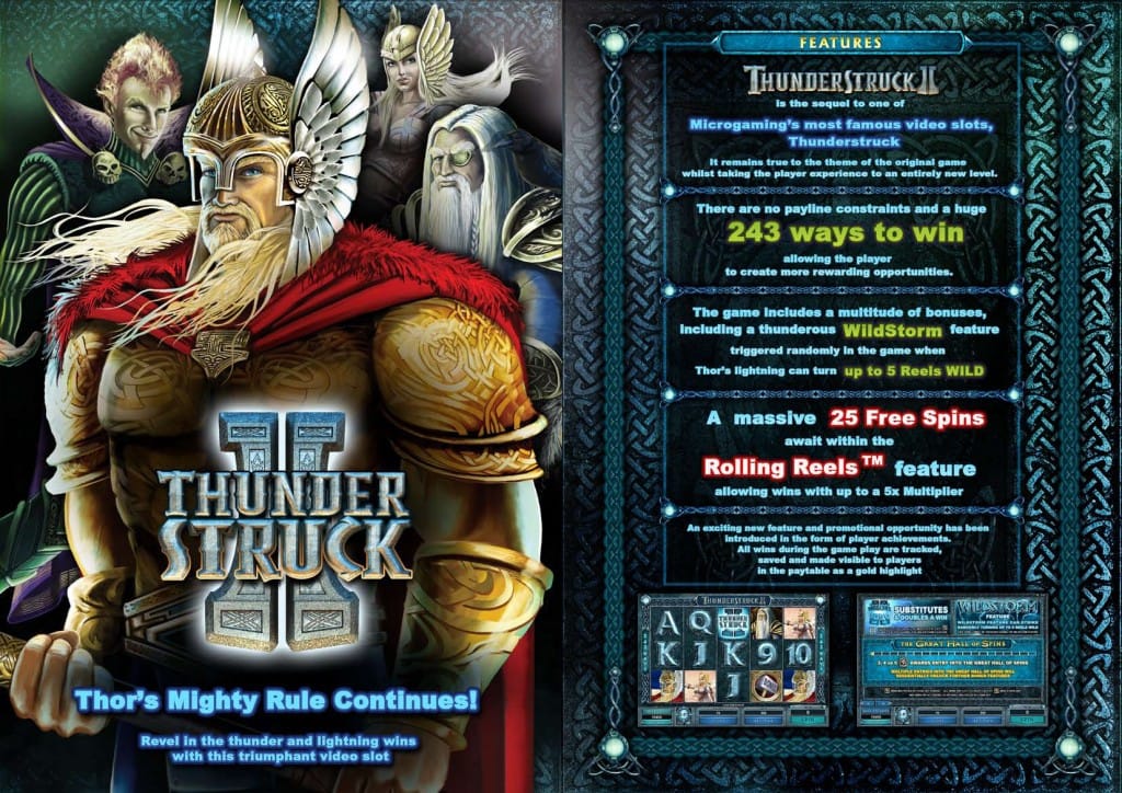 Thunderstruck 2 demo