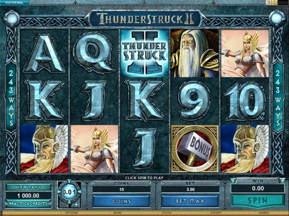Thunderstruck 2 Gameplay