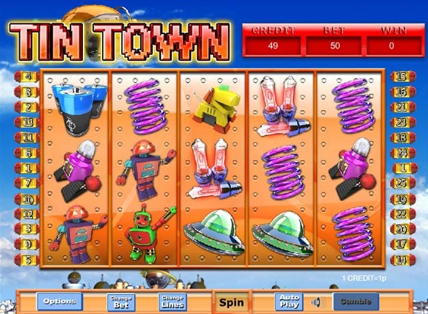 Tin Town Slot Game Gameplay
