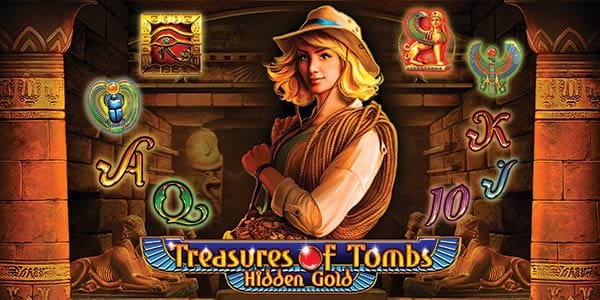 Treasure of Tombs Slots game logo