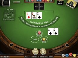 casino hold'em gameplay