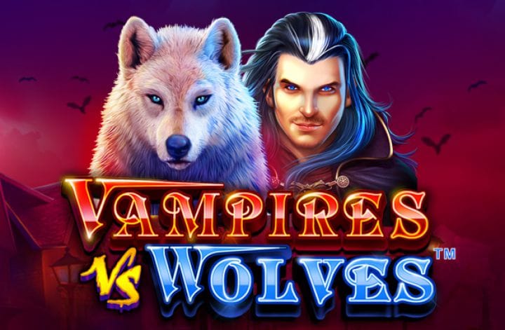 Vampire vs Wolves Logo Casino