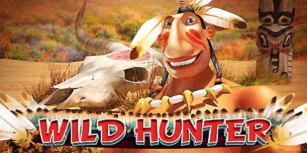 Wild Hunter Slots game logo