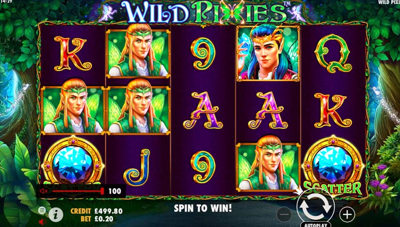 Wild Pixies Casino Game