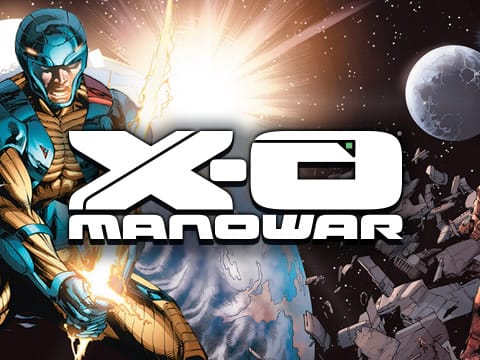 XO Manowar Slots game logo