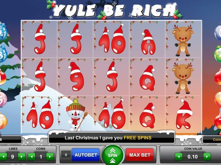 Yule Be Rich Slot Game Gameplay